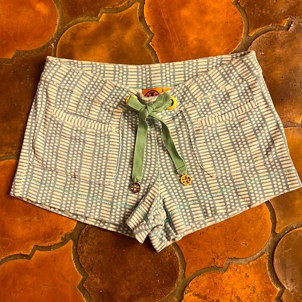 Tory Burch Printed Terry Shorts